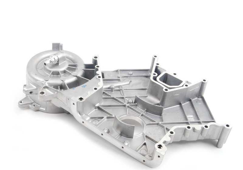 Cubierta inferior de la cadena de distribución OEM 11141708209 para BMW E39, E38, E53. Original BMW.