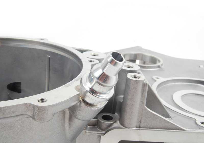 Cubierta inferior de la cadena de distribución OEM 11141708209 para BMW E39, E38, E53. Original BMW.