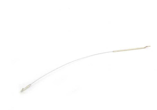 Cable de desbloqueo asiento deportivo OEM 52108106336 para BMW E30. Longitud 329 mm. Original BMW.