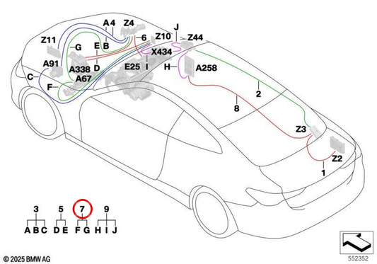 EPS-Reparaturmodul OEM 61115A3C321 für BMW 4er G26 420d xDrive, 430d xDrive, 430i xDrive, ALPINA B4, M440i... und mehr. Original BMW.