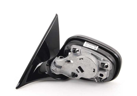 Retrovisor exterior izquierdo calefactable OEM 51167268211 para BMW E92, E92N, E93, E93N. Acabado en negro brillante. Original BMW.