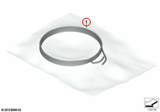 Airbag Reparaturkabel und automatischer Tensor OEM 61119337934 für BMW F15, F85. Original BMW.