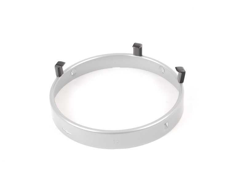 Anillo de soporte de cristal de luz de carretera derecha para BMW E30 (OEM 63121370892). Original BMW