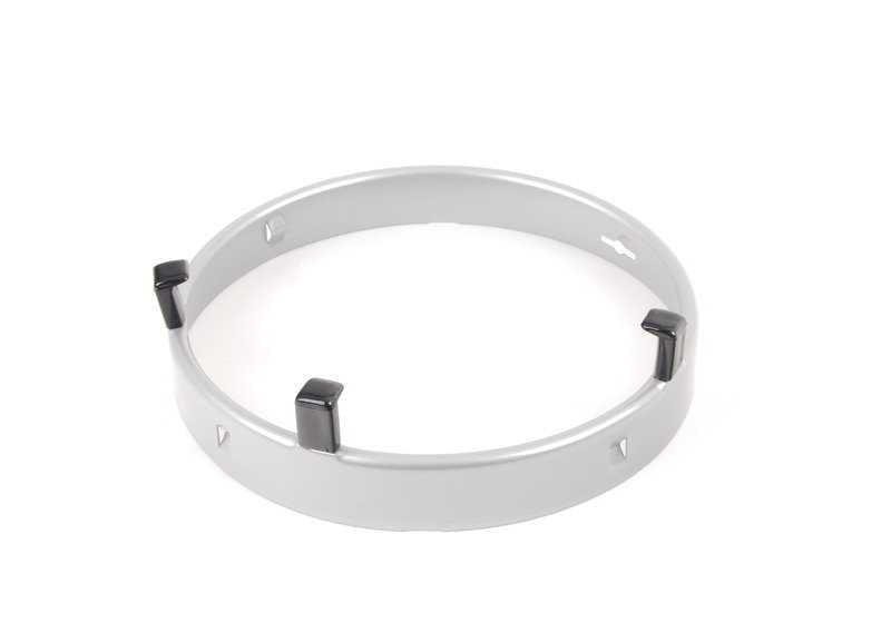 Anillo de soporte de cristal de luz de carretera derecha para BMW E30 (OEM 63121370892). Original BMW