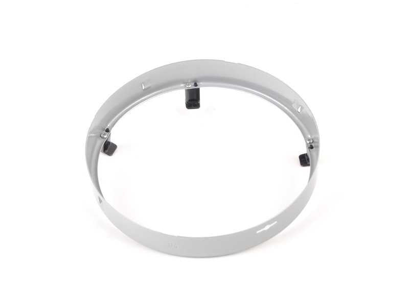 Anillo de soporte de cristal de luz de carretera derecha para BMW E30 (OEM 63121370892). Original BMW