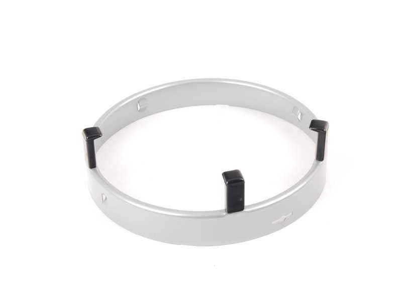 Anillo soporte del cristal del faro derecho OEM 63121385594 para BMW E30 316i. Pieza original BMW.