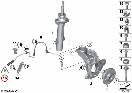 3‑polige Steckdosengehäuse OEM 61131392248 für BMW 3er E36, X5 E53 und MINI R55, R56, R57, R58, R59… Original BMW und MINI.