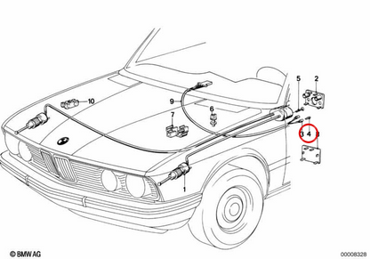 Lámpara incandescente 0,36W OEM 61138360844 para BMW E30, E36, E28, E24… y más. Original BMW.