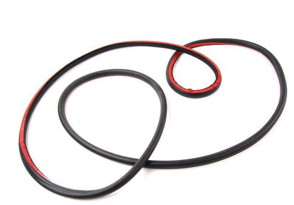 Junta de estanqueidad puerta delantera izquierda OEM 51338194695 para BMW Serie 3 E46. Original BMW.