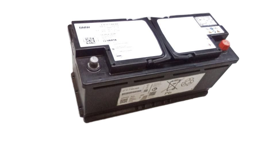 Batería AGM OEM 61217604808 para BMW G20, G30, F10, X5, X6... y más. Original BMW.