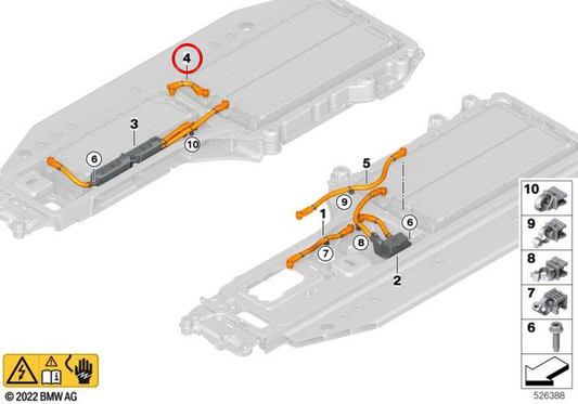 Module de connexion OEM 61278845017 pour BMW G60, G61, G90, G70. BMW d'origine.