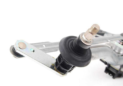 Articulação do limpador de para-brisa com motor para BMW E83 (OEM 61617051669). BMW originais.