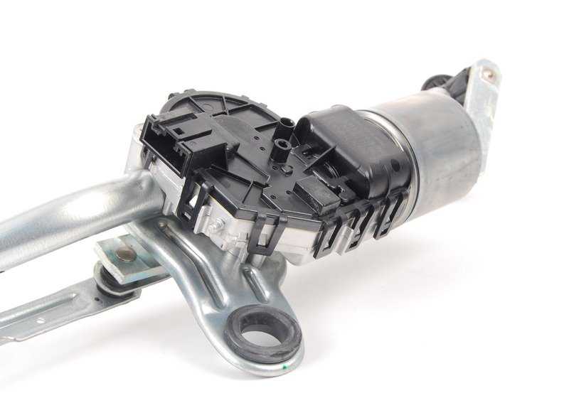 Articulação do limpador de para-brisa com motor para BMW E83 (OEM 61617051669). BMW originais.