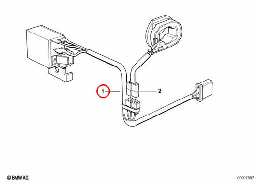 OEM 61311374785 Modulo di riscaldamento Bomby per BMW E30, E28, E24, E23. BMW originale.