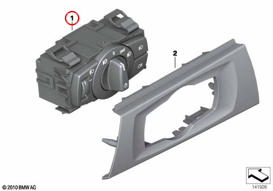 OEM -Lichtmodul 61319169406 für BMW E82, E88, E90, E91, E84. Original BMW.