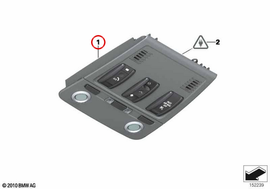 OEM -Dachkontrollmodul 61319225513 für BMW E91, E92, E84. Original BMW.