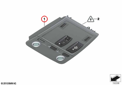 Modulo di controllo del tetto OEM 61319225949 per BMW E70, E71, E72. BMW originale.