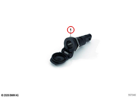 Caja de contacto OEM 61347714741 para motos BMW R1200GS, R1250RT, F850GS... y más. Original BMW Motorrad.