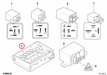Regen- und Lichtsensor OEM 61356980020 für BMW E63, E64. Original BMW.