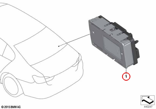 Zündverteiler Modul LIN OEM 61358795478 für BMW 2er G42, M2 G87, 3er G20/G21, 4er G22/G23/G26, 5er G30/G31, X3 G01/G08, X4 G02... und mehr. Original BMW.