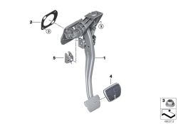 Tuerca con collar autofrenable OEM 07146890655 para BMW X5 G05, X6 G06, iX I20, X7 G07… y más. Original BMW.