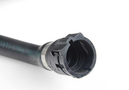 Manguito del radiador OEM 17127560973 para BMW E60, E61, 525d, 530d, 535d. Compatible con motores diésel. Original BMW.