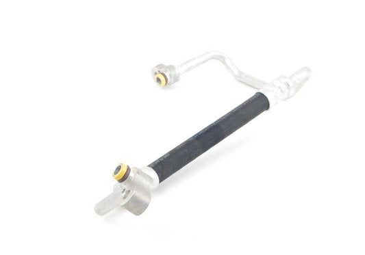 Tubo de alta presión del compresor al condensador OEM 64536910804 para BMW E60 y E61. Original BMW.