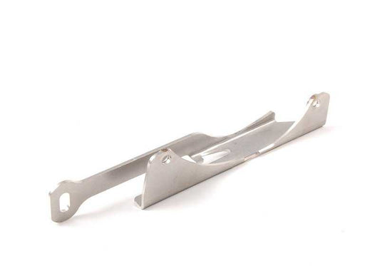 Soporte de escape OEM 18207530672 para BMW Z4 E85 2.2i, 2.5i y 3.0i (BT11, BT21, BT31, BT41, BT51, BT61). Modelos con motor M54, cambio manual o automático. Original BMW.