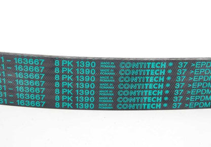 Correa poli-V (Keilrippenriemen) OEM 11287628661 para BMW F20, F21, F22, F23, F30, F31, F32, F33, F34, F36, F87, F07, F10, F11, F06, F12, F13, F01, F02, F25, F26, F15, F16. Original BMW.