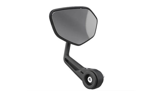 Espejo retrovisor de manillar derecho OEM 51165A69912 para BMW Motorrad F 900 R, F 900 XR, M 1000 R, M 1000 XR, S 1000 R. Mejora el estilo deportivo y visibilidad trasera. Original BMW Motorrad.