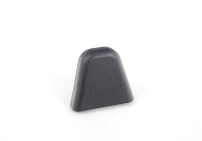 Tapa embellecedora de enganche cinturón OEM 51468208863 para BMW F20, F22, F30, F34, F35, F80, E90, E60, F10, F06, F93, G16, F87, F82, E39. Color negro. Original BMW.