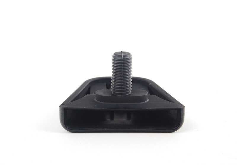 Tapa embellecedora de enganche cinturón OEM 51468208863 para BMW F20, F22, F30, F34, F35, F80, E90, E60, F10, F06, F93, G16, F87, F82, E39. Color negro. Original BMW.