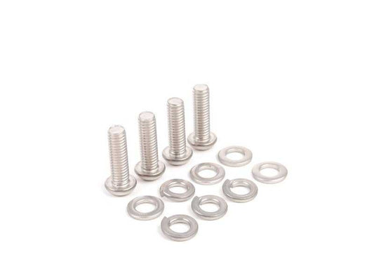Set di viti di fissaggio per la Serie BMW 1 E81, E82, E87, E87N; Serie 3 E90, E91, E92 (OEM 82792355984). BMW originale