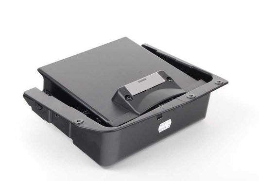 Soporte para cargador de DVD OEM 51169177572 para BMW F07, F10 y F11. Original BMW.