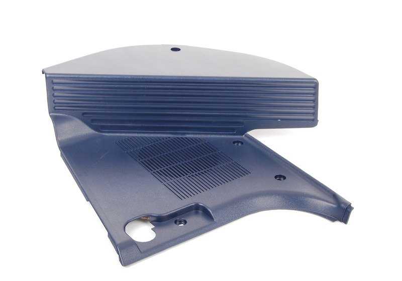 OEM 51438126447 Panneau latéral avant gauche pour BMW E34. Finition à l'étranger. Pièce BMW originale.