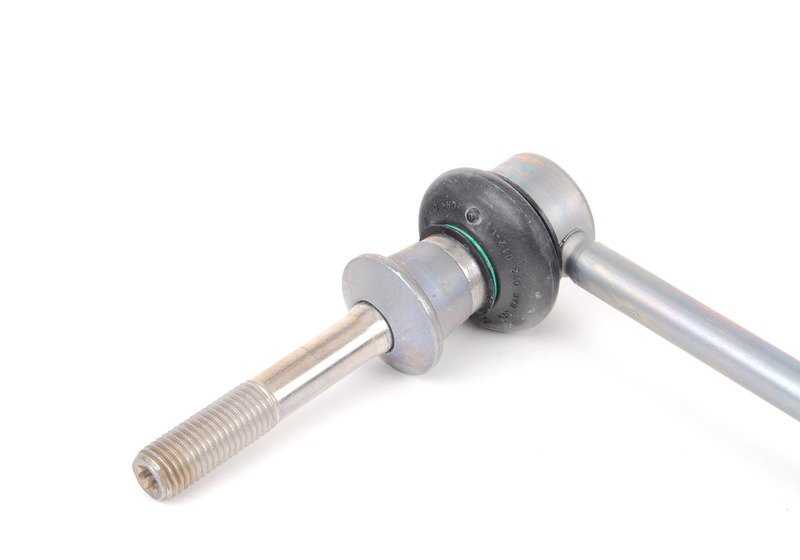 Bieleta delantera izquierda OEM 37116859653 para BMW E70, E70N, F15, F85, E71, F16, F86. Repuesto original BMW.