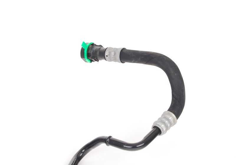 Tubería de refrigeración de aceite OEM 17227572711 para BMW E82, E88, E90, E91, E92, E93. Original BMW.