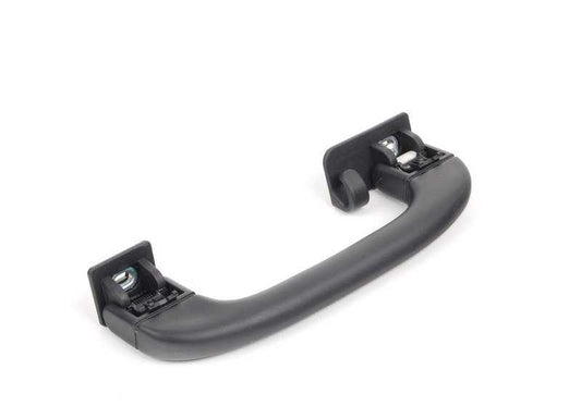 Asa interior trasero izquierdo negro OEM 51167312185 para BMW E81, E87, E87N, E90, E90N, E91, E91N, E60, E60N, E61, E61N, E84. Original BMW.