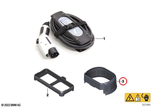 OEM 61905A5D306 Ladekabeldichtung für BMW F45, U06, F30, G20, G21, G26, G30, G31, G38, G60, G11, G12, G70, F48, F49, U11, F39, G01, G08, F15, G05, G09, I01, I12, I15, I20 und MINI F56, F57, F60. Original BMW und MINI.