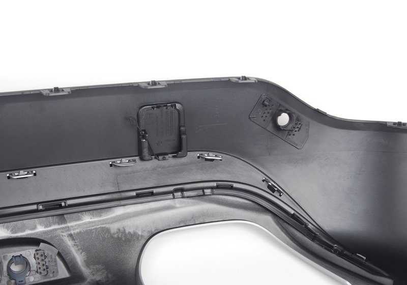 Revestimiento parachoques trasero inferior para BMW E84 (OEM 51127345041). Original BMW.