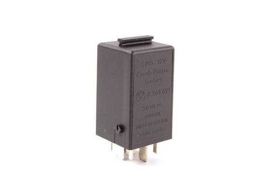 Relé de alarma de colisión OEM 61358364691 para BMW E36, E34, E32, E31, Z3. Repuesto original BMW.