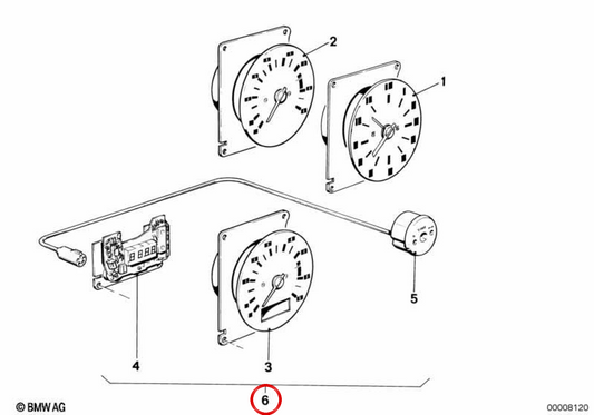 TAKE OEM 621367237 FOR BMW E21. Original BMW.