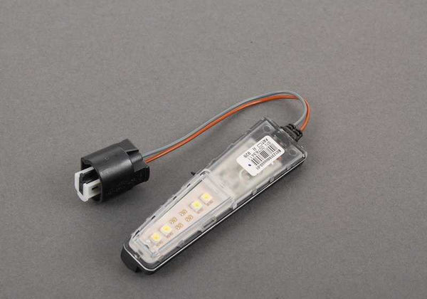 Luz de espejo retrovisor derecho OEM 63316913278 para BMW E60, E61, E63, E64. Original BMW.