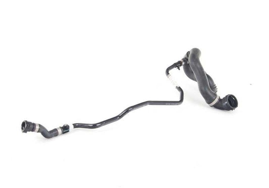 Manguera inferior de radiador al termostato OEM 17127602294 para BMW E82, E92, E93, 135i y 335is con motor N54. Original BMW.