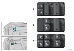 Shutter control unit for BMW X5 F95, G05, X6 F96 (OEM 61319439876). Genuine BMW