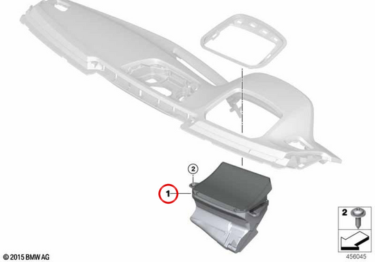 Head-Up Display OEM 62308784915 para BMW F90, G30, G31, G38. Original BMW.