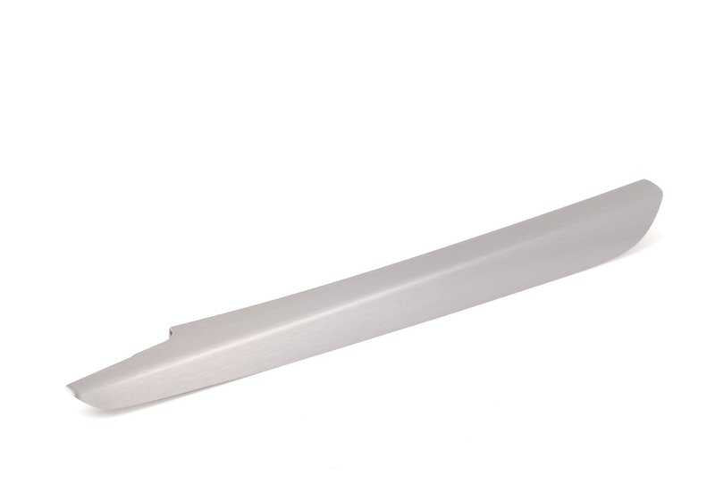 Embellecedor aluminio consola central derecha OEM 51169270598 para BMW F15. Original BMW.