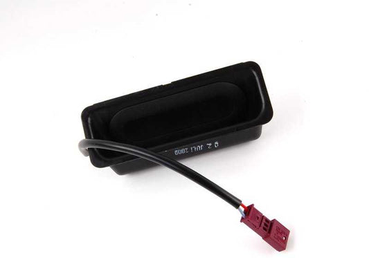 Botón de apertura maletero OEM 51248168035 para BMW E39, E60, E61. Original BMW.