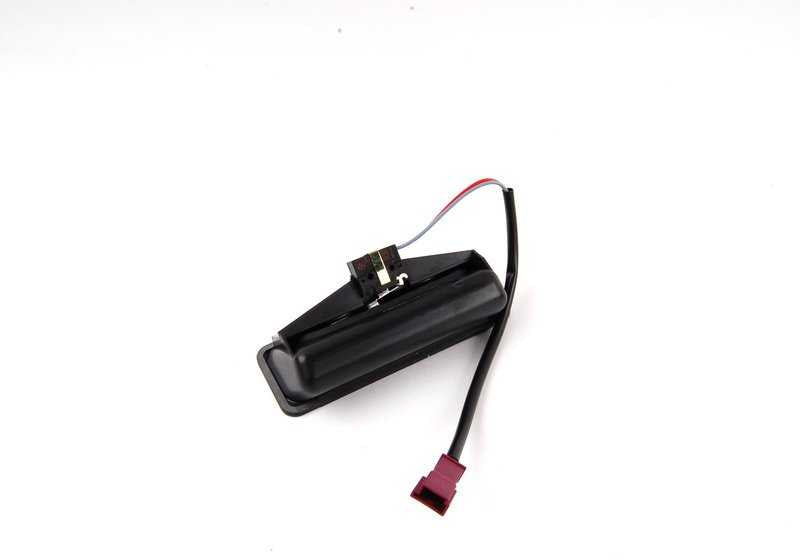 Botón de apertura maletero OEM 51248168035 para BMW E39, E60, E61. Original BMW.