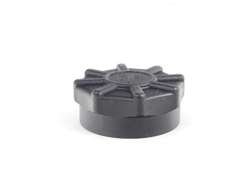 Tapa de cierre OEM 32411141132 para BMW E31, E32, E34. Recambio original BMW. Ideal para el depósito de aceite o sistema de dirección asistida. Fácil de buscar como "tapón depósito BMW".